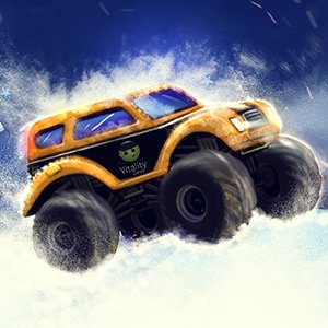 Monster Truck Winter Jumps