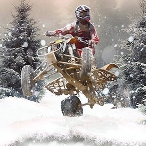 Snow Racing ATV