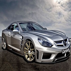 Super Mercedes Racing Car