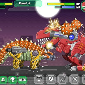 Toy War Robot Ankylosaurus